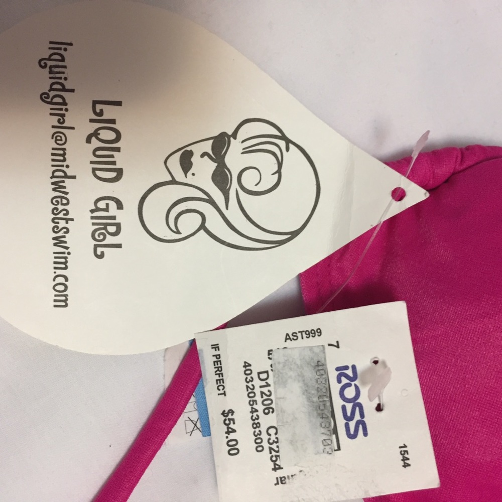 Liquid Girl Bikini Top Swimwear - Picture 5 of 8